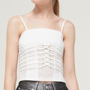 I.AM.GIA Angelica Strappy Back Tank Top